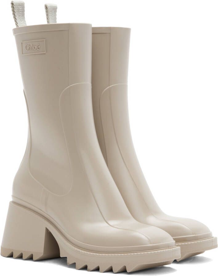 Chloé Taupe Betty Boots