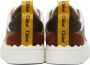 Chloé White & Brown Lauren Sneakers - Thumbnail 2