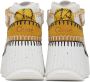 Chloé White & Yellow Nama Sneakers - Thumbnail 2