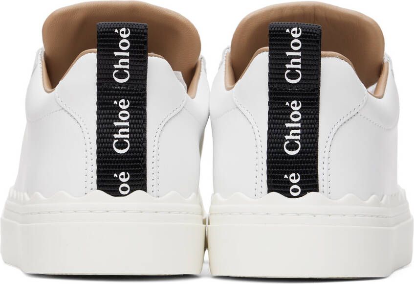 Chloé White Lauren Sneakers