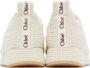 Chloé White Myha Sneakers - Thumbnail 2