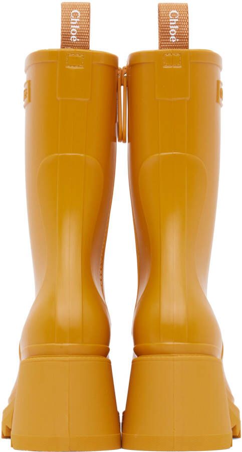 Chloé Yellow Betty Boots