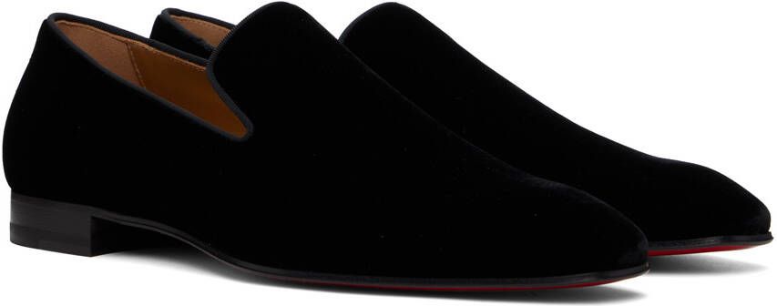 Christian Louboutin Black Dandelion Loafers