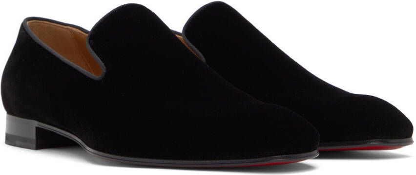 Christian Louboutin Black Dandelion Loafers