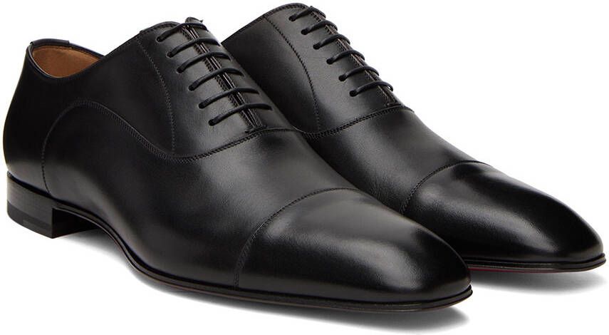 Christian Louboutin Black Greggo Oxfords