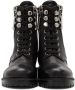 Christian Louboutin Black Leather En Hiver Ankle Boots - Thumbnail 2