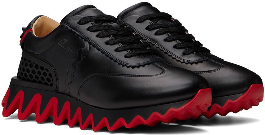 Christian Louboutin Black Loubishark Sneakers