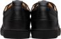 Christian Louboutin Black Louis Junior Spikes Low-Top Sneakers - Thumbnail 2