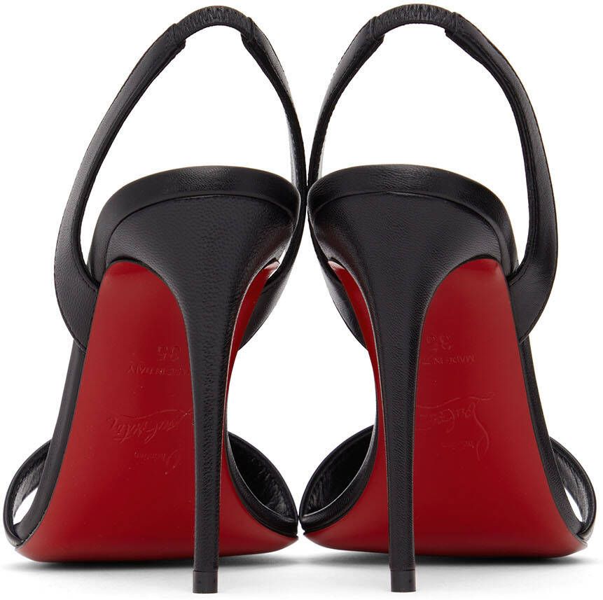Christian Louboutin Black Marilyn 100 Heeled Sandals