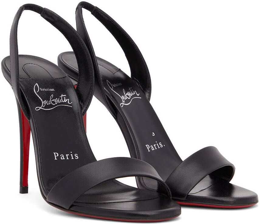 Christian Louboutin Black Marilyn 100 Heeled Sandals