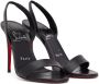 Christian Louboutin Black Marilyn 100 Heeled Sandals - Thumbnail 4