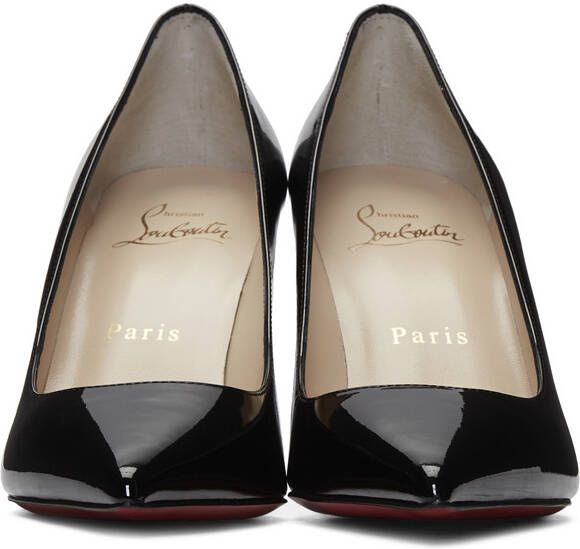 Christian Louboutin Black Patent Kate 85 Heels