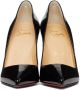 Christian Louboutin Black Patent Pigalle Follies 100 Heels - Thumbnail 2