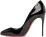 Christian Louboutin Black Patent Pigalle Follies 100 Heels - Thumbnail 3