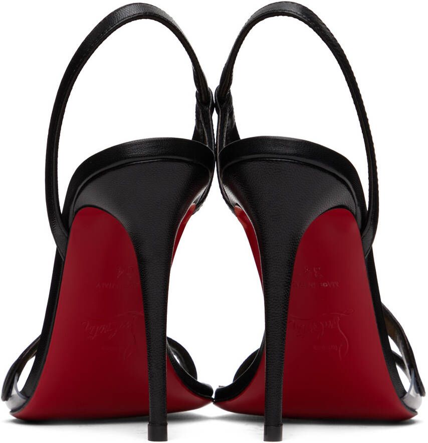 Christian Louboutin Black Rosalie 100 Heeled Sandals