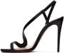 Christian Louboutin Black Rosalie 100 Heeled Sandals - Thumbnail 3