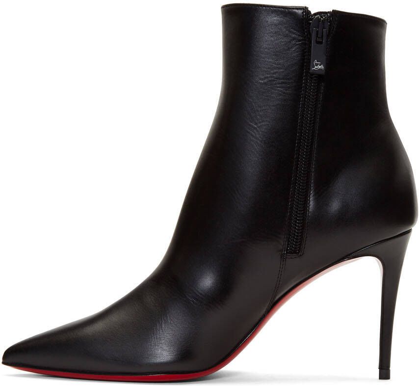Christian Louboutin Black So Kate 85 Boots - Picture 3