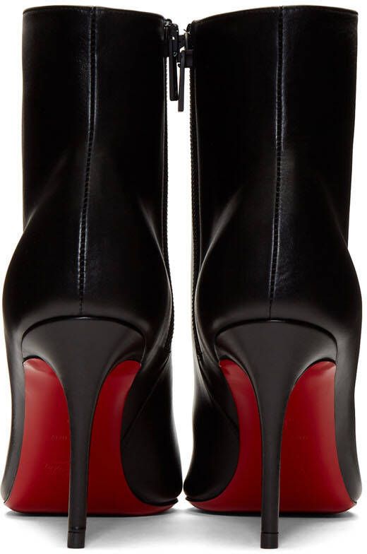 Christian Louboutin Black So Kate 85 Boots - Picture 4