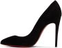 Christian Louboutin Black Suede Pigalle Heels - Thumbnail 3