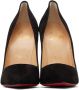 Christian Louboutin Black Suede So Kate 120 Heels - Thumbnail 2