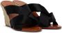 Christian Louboutin Black Wedge Heeled Sandals - Thumbnail 4