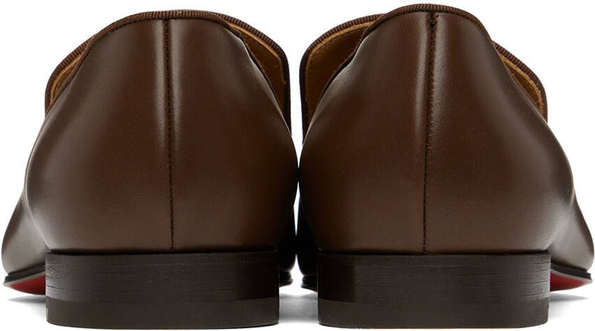 Christian Louboutin Brown Dandelion Loafers