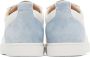 Christian Louboutin Gray & Blue Rantulow Sneakers - Thumbnail 2