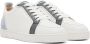 Christian Louboutin Gray & Blue Rantulow Sneakers - Thumbnail 4