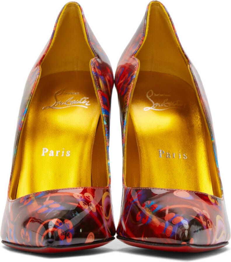 Christian Louboutin Multicolor Hot Chick 100mm Heels