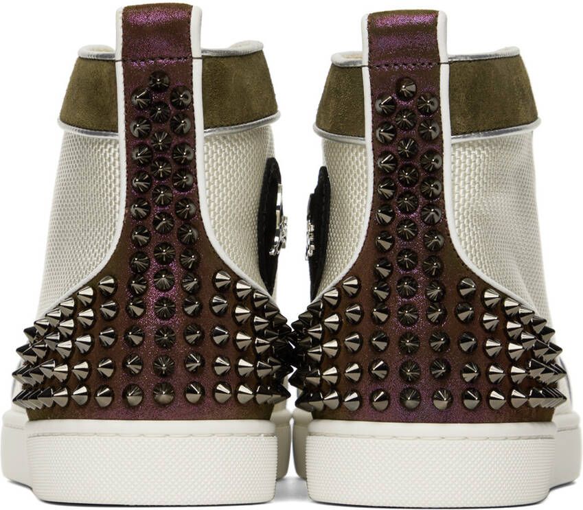 Christian Louboutin Multicolor Lou Spikes 2 Sneakers
