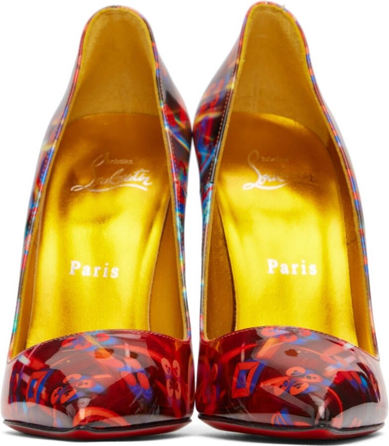 Christian Louboutin Multicolor So Kate 120mm Heels