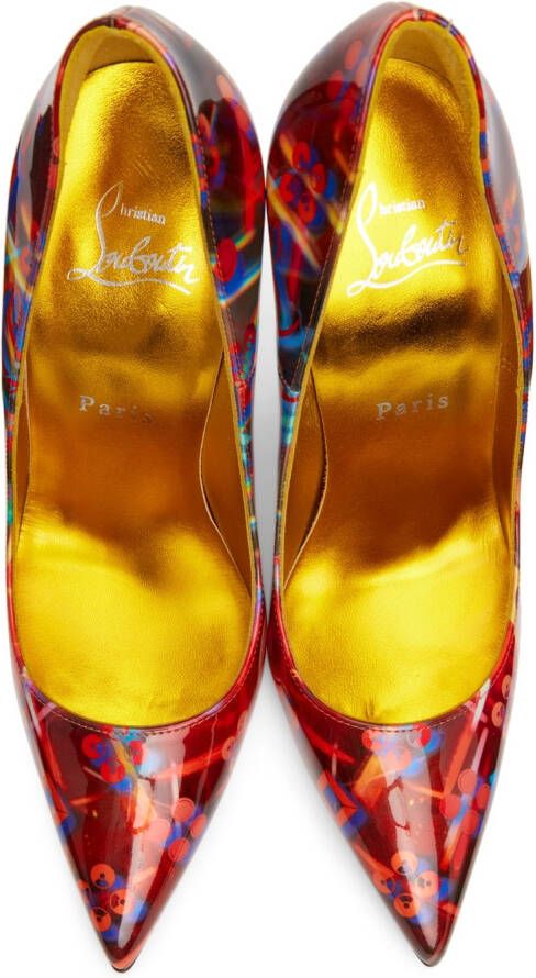 Christian Louboutin Multicolor So Kate 120mm Heels