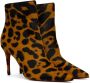 Christian Louboutin Orange & Black So Kate 85 Boots - Thumbnail 4