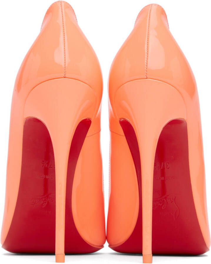 Christian Louboutin Orange So Kate 120mm Heels