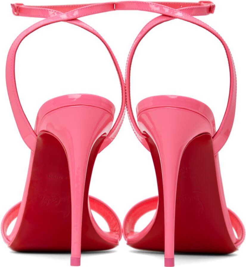 Christian Louboutin Pink Loubigirl 100 Heeled Sandals