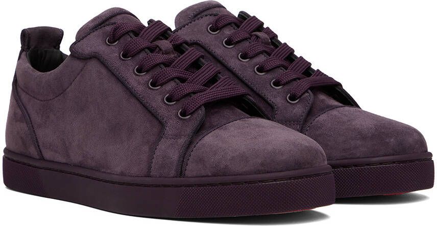 Christian Louboutin Purple Louis Junior Sneakers