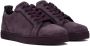 Christian Louboutin Purple Louis Junior Sneakers - Thumbnail 4