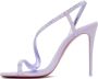 Christian Louboutin Purple Rosalie Strass 100 Heeled Sandals - Thumbnail 3