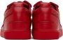 Christian Louboutin Red Louis Junior Spikes Orlato Sneakers - Thumbnail 2