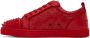 Christian Louboutin Red Louis Junior Spikes Orlato Sneakers - Thumbnail 3