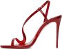 Christian Louboutin Red Rosalie Heeled Sandals - Thumbnail 3