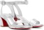 Christian Louboutin Silver Miss Sabina 55 Heeled Sandals - Thumbnail 4