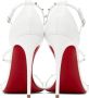 Christian Louboutin White Riojana Spikes 100 Heeled Sandals - Thumbnail 2