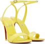 Christian Louboutin Yellow Loubigirl 100 Heeled Sandals - Thumbnail 4