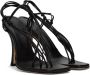 Christopher Esber Black Rosa Strappy Heels - Thumbnail 4