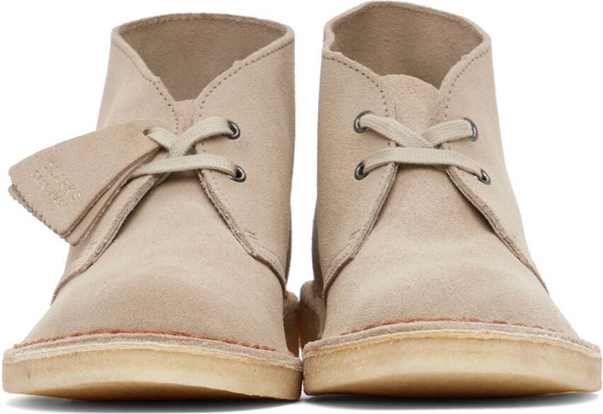 Clarks Originals Beige Desert Boots