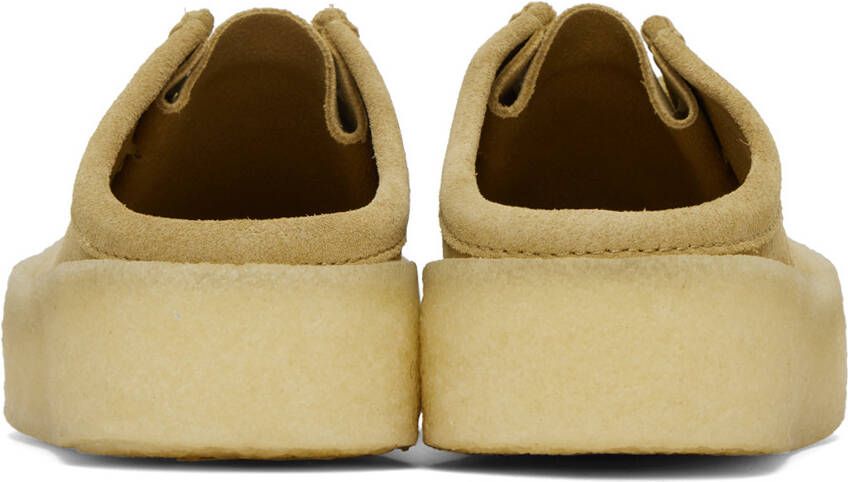 Clarks Originals Beige Wallabee Cup Lo Loafers