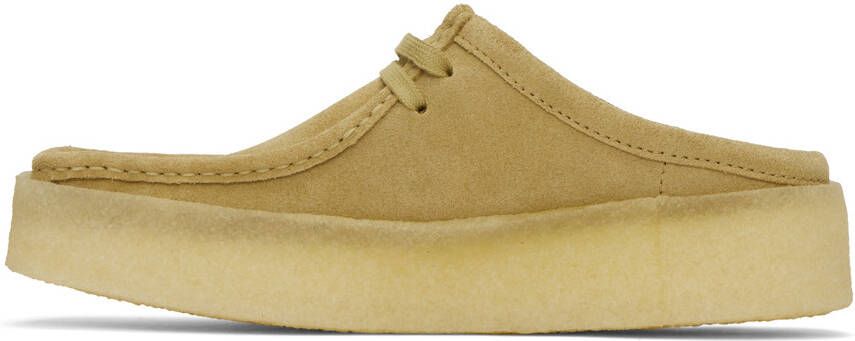 Clarks Originals Beige Wallabee Cup Lo Loafers