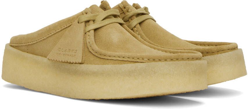 Clarks Originals Beige Wallabee Cup Lo Loafers