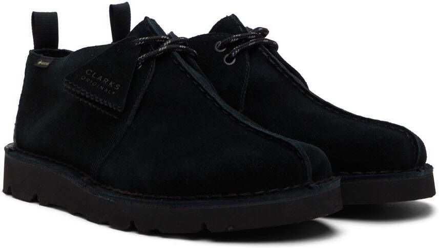 Clarks Originals Black Suede Desert Trek Gore-Tex Lace-Up Shoes
